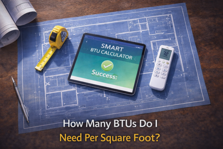 how many BTUs Do I Need Per Square Foot