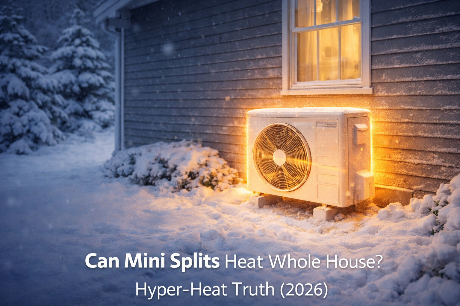 Can Mini Splits Heat Whole House