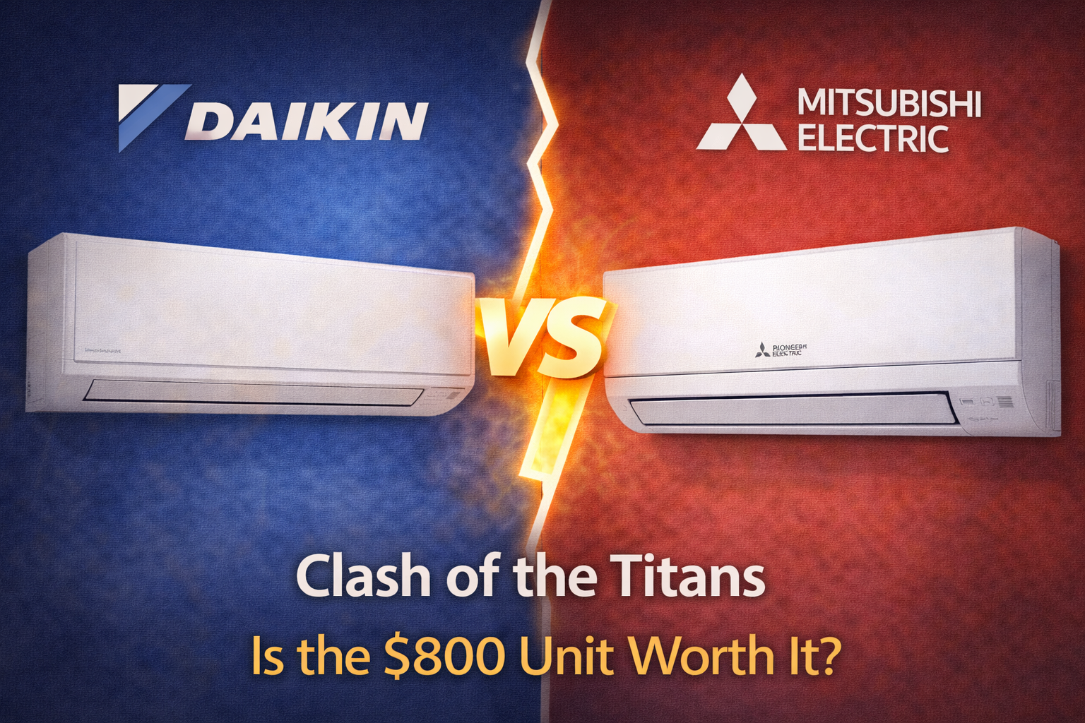 Daikin vs Mitsubishi mini split review.