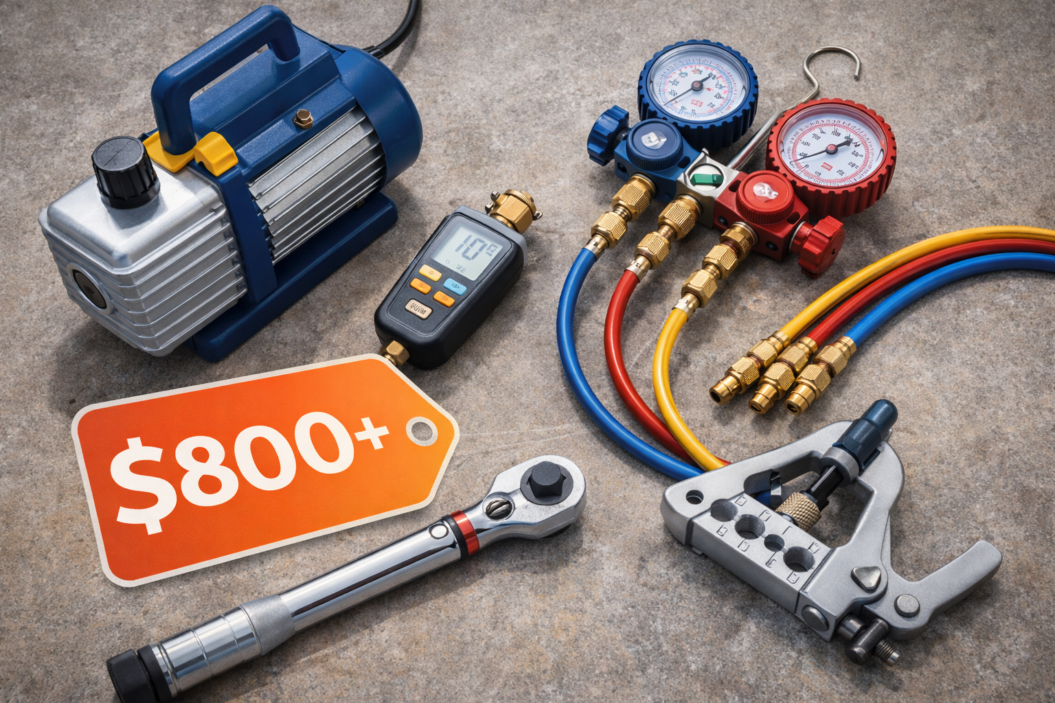 Required HVAC Tools for Senville Installation