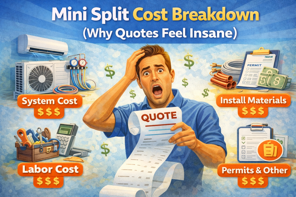 Mini Split Cost Breakdown 