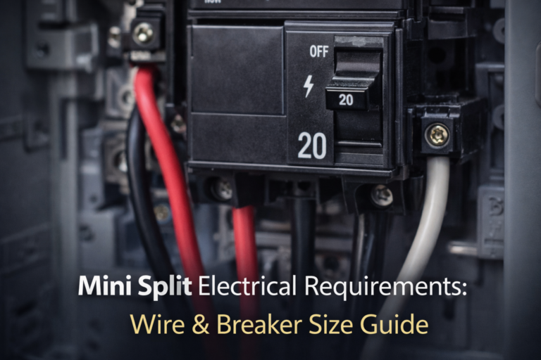 Mini Split Wire Size