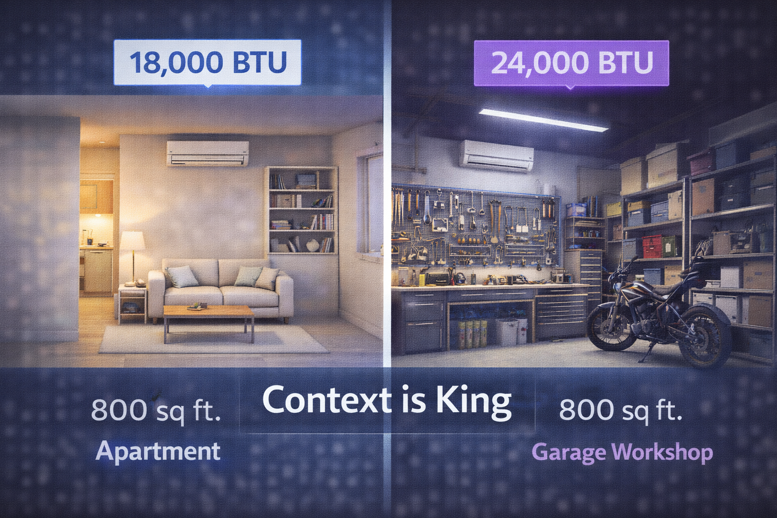Context is king: apartment vs. garage