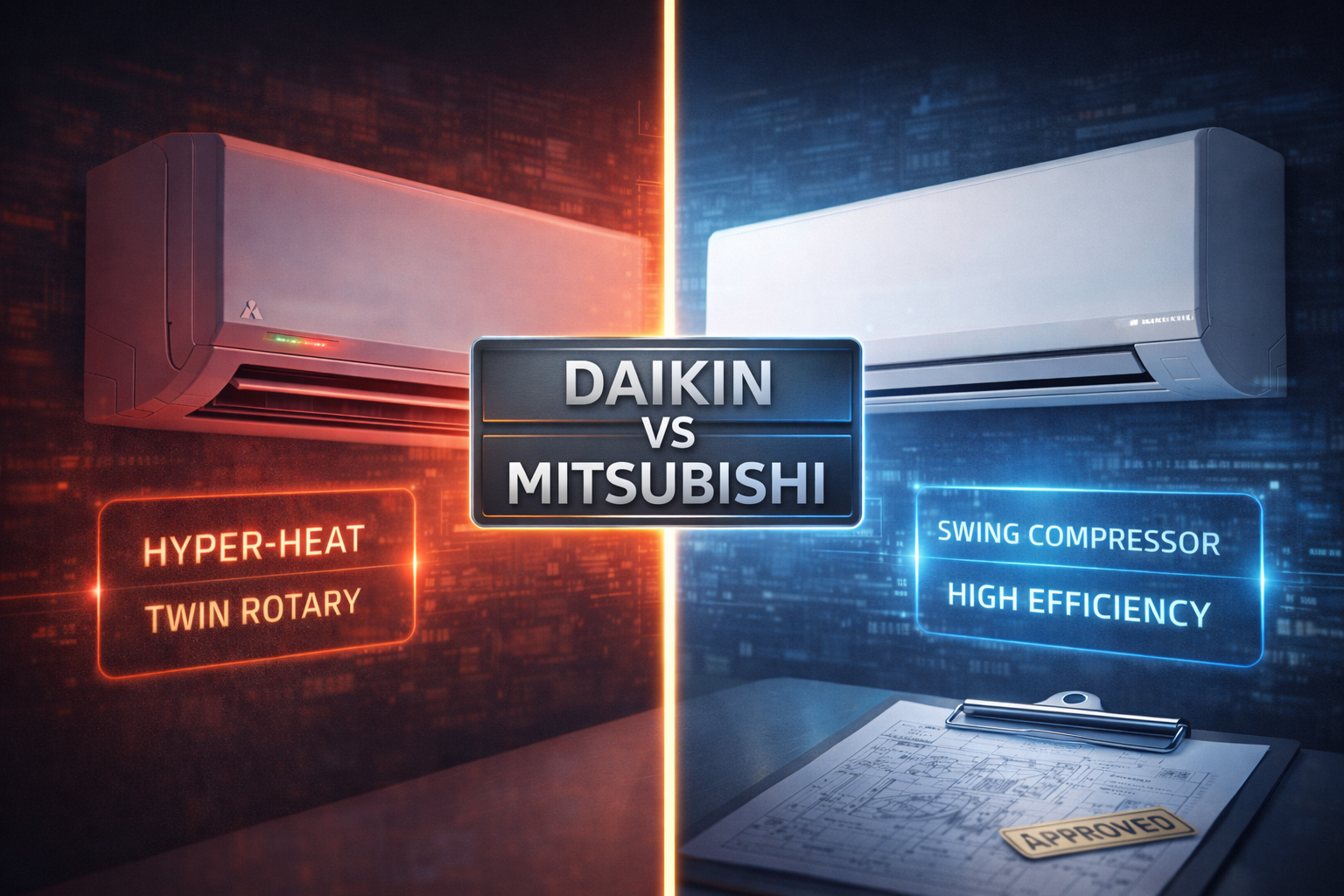 Which is a better mini-split, Daikin or Mitsubishi?